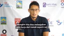 Sandiaga Uno bahas soal Covid-19 pakai bahasa Inggris yang bikin netizen terpukau (foto/int)