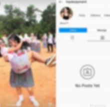 Akhirnya pemilik akun instagram yang viral karena gambar tak senonoh tidak lagi bisa mengaksesnya (foto/int)