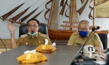 Bupati Kabupaten Indragiri Hilir (Inhil), HM Wardan, apresiasi perjuangan tenaga medis dalam melawan covif-19 dengan menginstruksikan Dinas Kesehatan untuk lebih memperhatikan asupan vitamin dan insentifnya (foto/Ist)