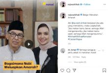 Unggahan Nazwa Shihab di akun instagramnya