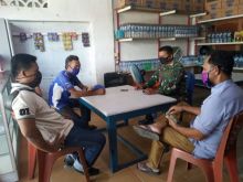 Ditengah Pandemi Covid-19, Danramil 11/Tambusai Imbau Warga Tak Sebarkan Hoaks