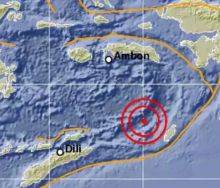 Badan Meteorologi, Klimatologi, dan Geofisika (BMKG) menegaskan gempa Maluku Tenggara tak berpotensi tsunami (foto/int)