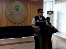 Sekretaris gugus tugas penanggulangan Covid-19 Provinsi Riau Syahrial Abdi mengatakan sudah dirilis pengaturan terbaru dari gugus tugas nasional tentang larangan mudik lalu lintas orang dan barang selama pandemi ini berlangsung (foto/Wira)