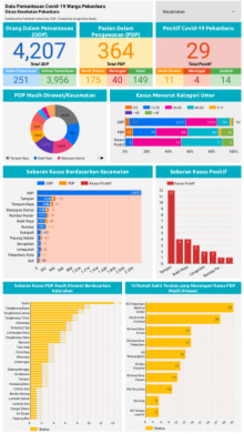 Info grafis data covid-19