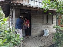 Di Ramadhan yang pernuh berkah ini, Kwartir Cabang Pramuka Indragiri Hilir melalui Gugus Tugas Pramuka Peduli, kembali berbagi takjil untuk kaum duafa ditengah pandemi covid 19 yang menimpa negeri tercinta ini (foto/Rgo)