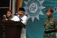 Amien Rais pada acara Muhammadiyah