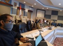 Rapat KLHK yang dilaksanakan secara virtual. Foto: ist