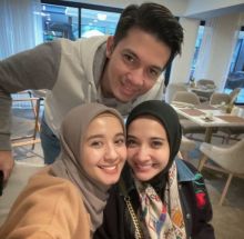 Irwansyah Unggah Zaskia Sungkar Foto Bareng Laudya Cynthia Bella (foto/int)