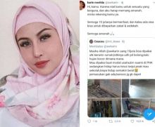 Awkarin Bagi Rp10 Juta Cuma-cuma, Netizen yang Suaminya di PHK dan Tak Dapat Bansos Langsung Gemetar Nangis (foto/int)