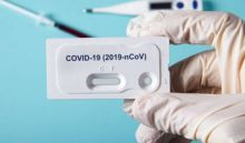 Hasil rapid tes keluarga MRFT, pasien positif asal Kecamatan Bandar Petalangan negatif (foto/int)