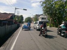 Walau Sudah PSBB, Masyarakat Bengkalis Keluar Rumah Masih Seperti Biasa (foto/Hari)