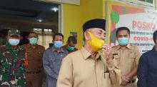Lebaran Kedua, PSBB Pelalawan Diterapkan (foto/Ardi)