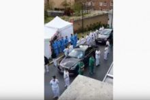 Aksi protes tenaga medis di Belgia