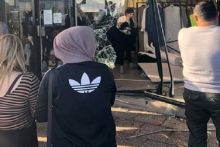 Usai Peristiwa Penabrakan (int)