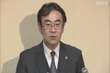 Hiromu Kurokawa, 63, jaksa di Jepang yang mengundurkan diri setelah ketahuan bermain judi mahjong saat pemberlakuan lockdown Covid-19. Foto/NHK