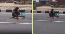 Kelaparan dan Tidak Punya Uang Setelah Berjalan Ratusan Kilometer, Pria Migran Ini Terpaksa Memakan Daging Mentah Seekor Anjing yang Mati di Jalan Raya Rajasthan