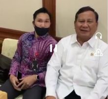 Aksi Prabowo pergoki asisten pribadinya tertidur