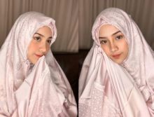 Manisnya Anya Geraldine Pakai Mukena, Netizen: Open Taaruf Enggak? (Foto/int)