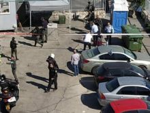 Lokasi kejadian penembakan pemuda Palestina