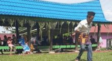 Silat Pangean Tahun Ini Digelar Sederhana, Selalu Dimainkan Setiap 1 Syawal di Negeri Asalnya (foto/Zar)