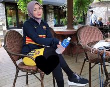 Usai Idul Fitri, Ayana Moon Langsung Berolahraga di Korea Selatan (foto/int)