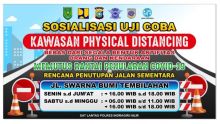 Gugus Tugas Covid-19 Inhil Sosialisasikan Penutupan Jalan Sewarna Bumi (foto/int)