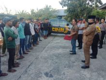 Dua Desa yang Terlibat Perkelahian di Bantan Bengkalis Sepakat Damai (foto/Hari)