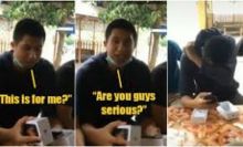 Video TikTok  Seorang Remaja yang Dibelikan Iphone Baru Secara Patungan Oleh Teman-Temannya Jadi Viral di Indonesia dan Malaysia