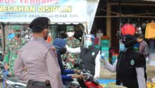 Tim Gugus Tugas Kabupaten Inhil Jaga Ketat Pusat-pusat Keramaian Tembilahan (foto/int)