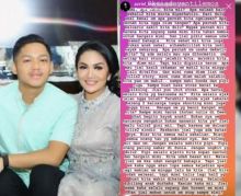 Trending, Azriel Keluarkan Curahan Hati Tentang Hubungan Dengan Raul Lemos dan Krisdayanti Netizen Sebut Ini (foto/int)