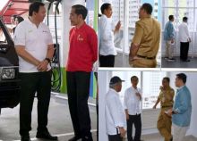 Viral Beda Gestur Ahok Juga Anies Baswedan Saat Bersama Presiden Jokowi, Netizen Langsung Bilang Ini (foto/int)