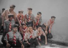 Ustadz Abdul Somad kecil saat berseragam Pramuka (foto/int)