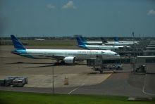 Pesawat Garuda/ilustrasi