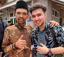 Penampilan Ustadz Abdul Somad brewokan (foto/int)