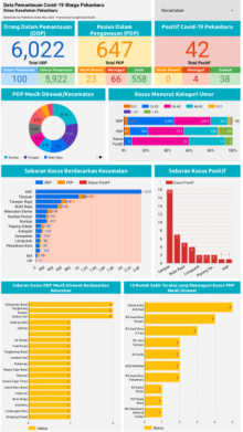 Info grafis update Covid-19 Pekanbaru