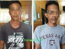 FOTO: Dua Tersangka Narkoba