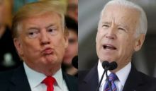 Hasil Survei Terbaru, Donald Trump Tertinggal Jauh Dari Joe Biden Eks Wapres Obama (foto/int)
