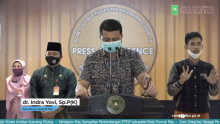 Juru Bicara Penanganan Covid-19 Riau, dr Indra Yovi