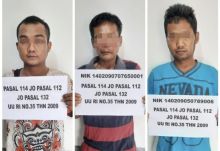 Polres lnhu Tangkap Tiga Warga Desa Pasir Ringgit Pengedar Narkoba (foto/int)