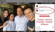 Dibully Gara-gara Sebut Jokowi Presiden Terbaik, Baim Wong Matikan Kolom Komentar (foto/int)