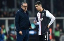 Cristiano Ronaldo Cetak Gol, Pelatih Sarri Sebut Kritik Kepada Juventus Berlebihan (foto/int)