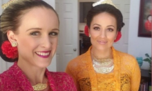 Kristin D dan Joelina Bee yang memilih jadi pedangdut karena terinspirasi karya almarhum Didi Kempot. Foto: int 