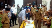 RAPP Tandatangani Nota Kesepahaman 15 Desa Bebas Api Tahun 2020 (foto/Ardi)