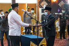 Pelantikan Pj Sekdako (humas)