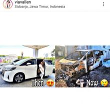 Via Vallen Bersedih Mobil Alphard Hasil Kerja Kerasnya Hangus, Rekan Artis Langsung Bilang Ini (foto/int)