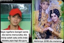 Kisah Nyata, Siswi Ini Kesemsem dan Terima Lamaran Gurunya Karena Mirip Artis (foto/int)