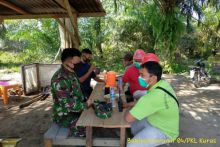 Serka Hendri Simamora Sosialisasikan Larangan Membakar Lahan di Desa Kesuma