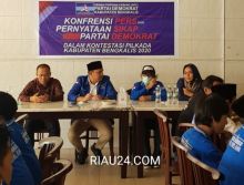 FOTO: Konfrensi Pers Demokrat