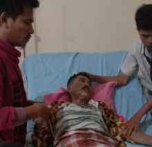 Tak Punya BPJS, Penderita Infeksi Kantong Kemih di Rohul Butuh Uluran Tangan (foto/Amsur)