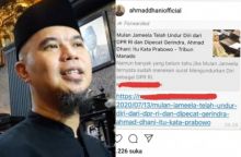 Mulan Jameela Diberitakan Dipecat Partai Gerindra, Ahmad Dhani: Hoax (foto/int)